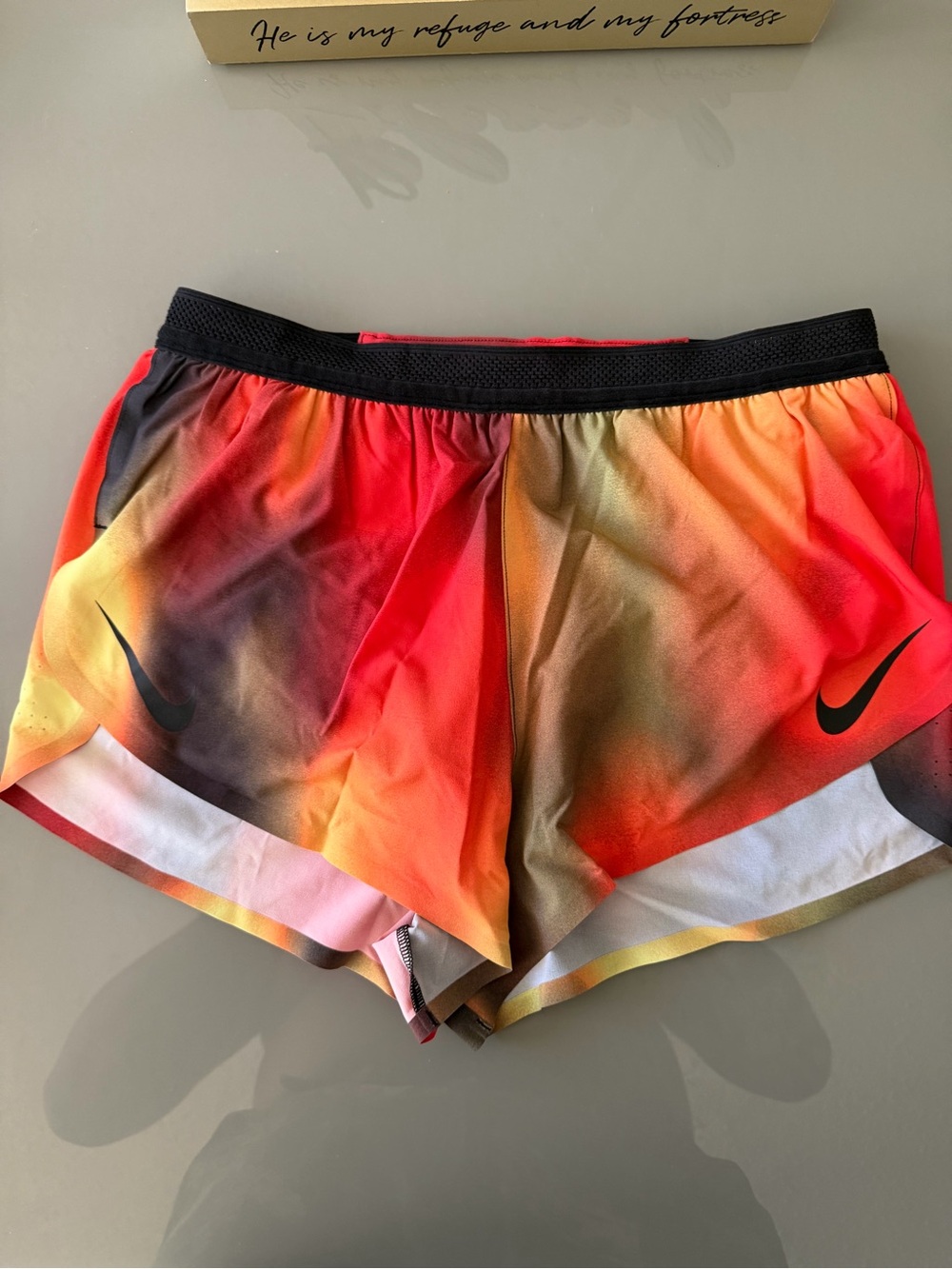 Nike AeroSwift 2” elite running short Gradient Orange Red HJ3384-736